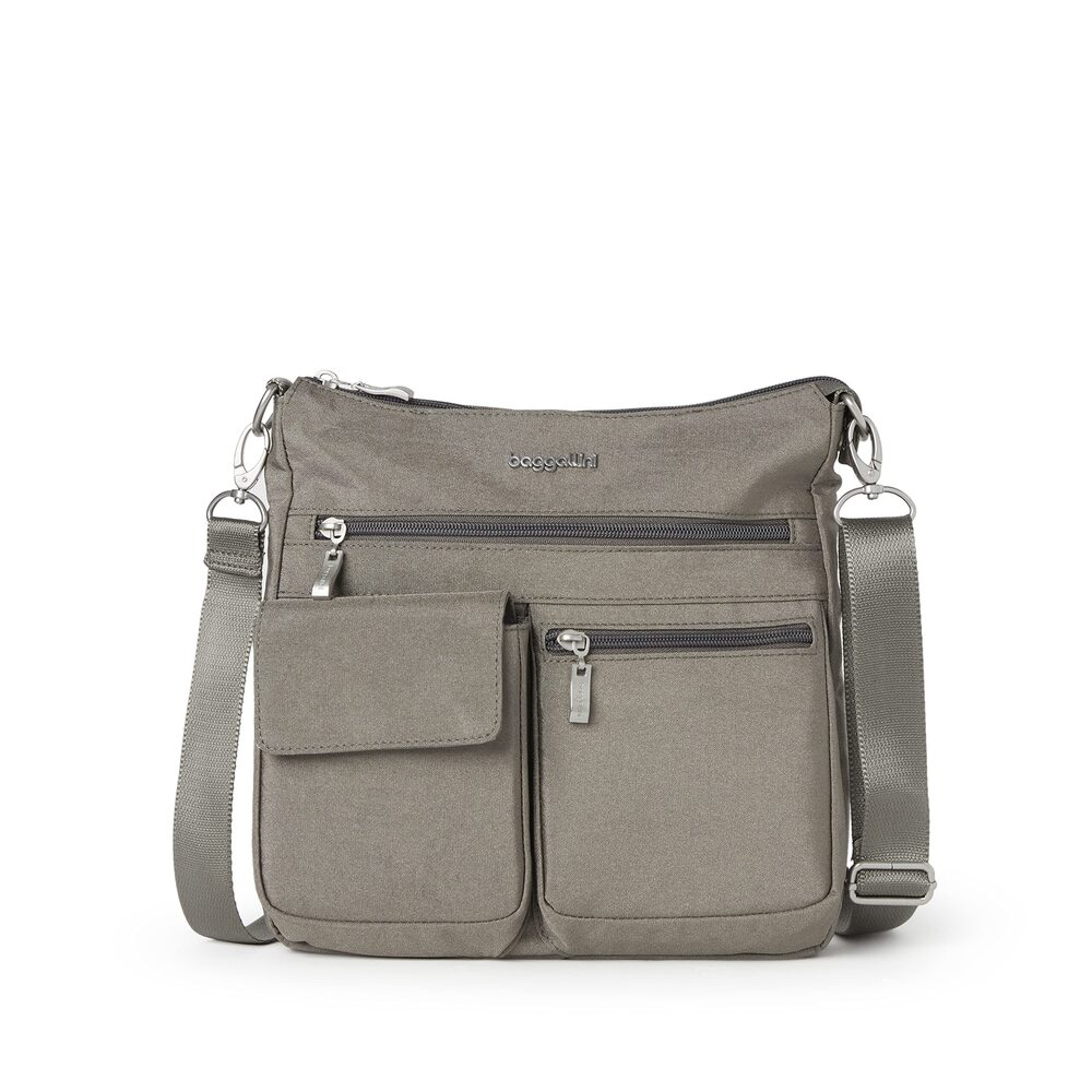 8009 Modern Everywhere Slim Crossbody, Sterling Shimmer, One Size US